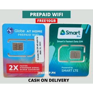 PREPAID WIFI SIM (PLDT SIM & GLOBE PREPAID WIFI SIM | Shopee Philippines