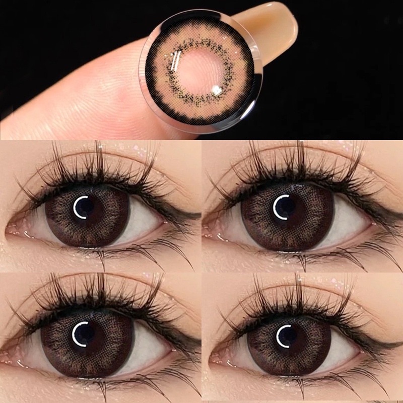【COD&Doll eyes】Yimeixi 14.5mm Cosmetics Contact Lenses Color Doll Eyes