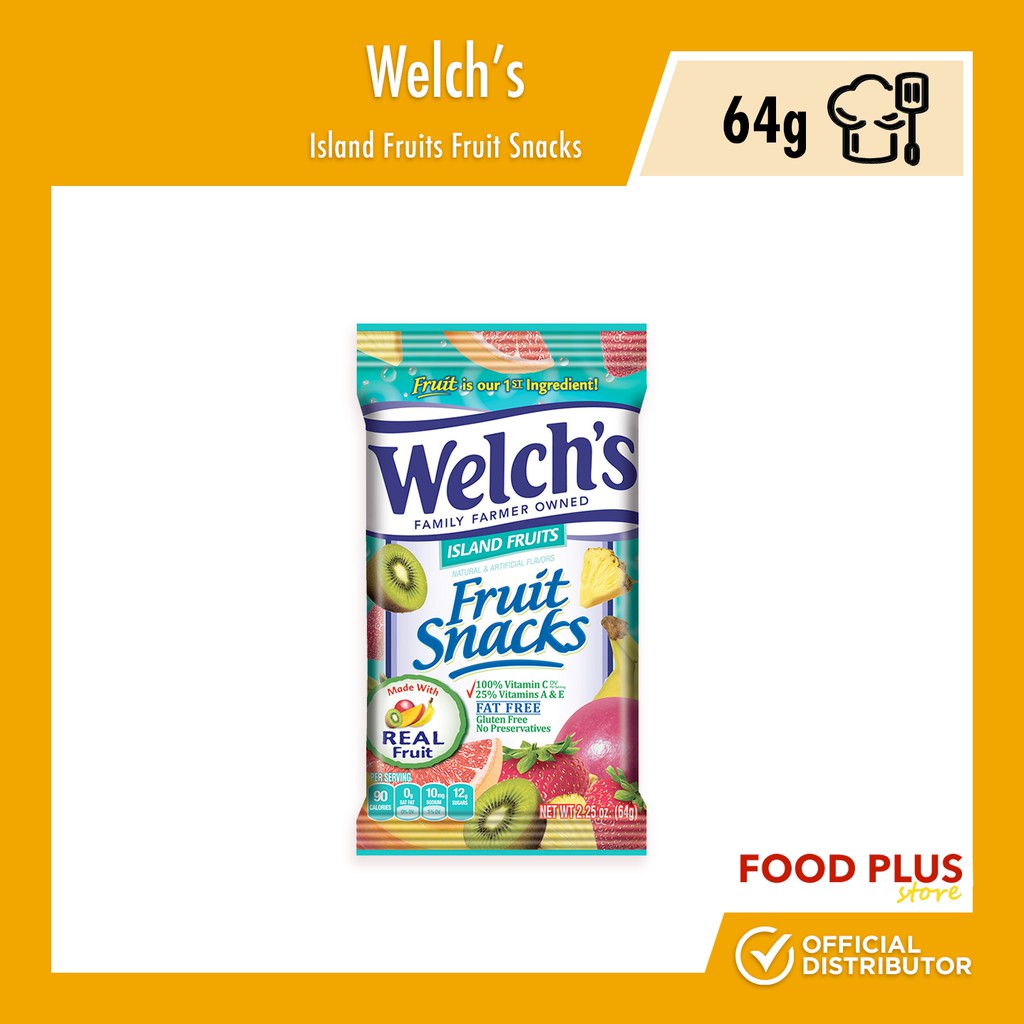 Welch Fruits Snack Island Fruits (64g) Shopee Philippines