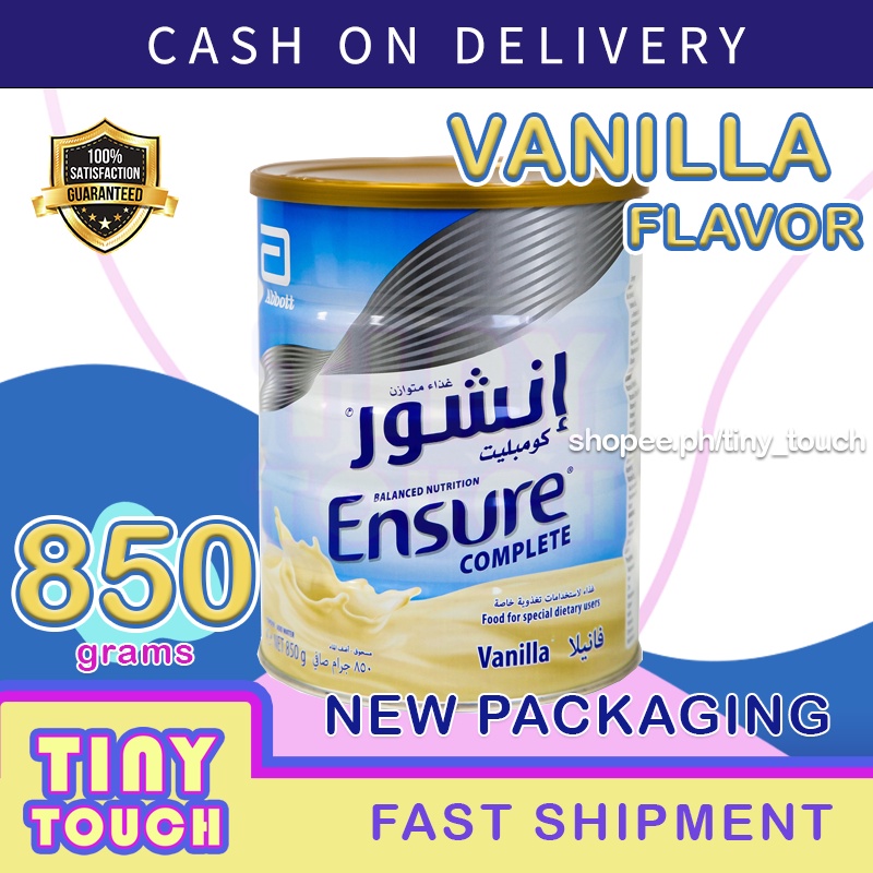 ENSURE COMPLETE VANILLA 850g > june 2023 expiry > Ensure Complete ...