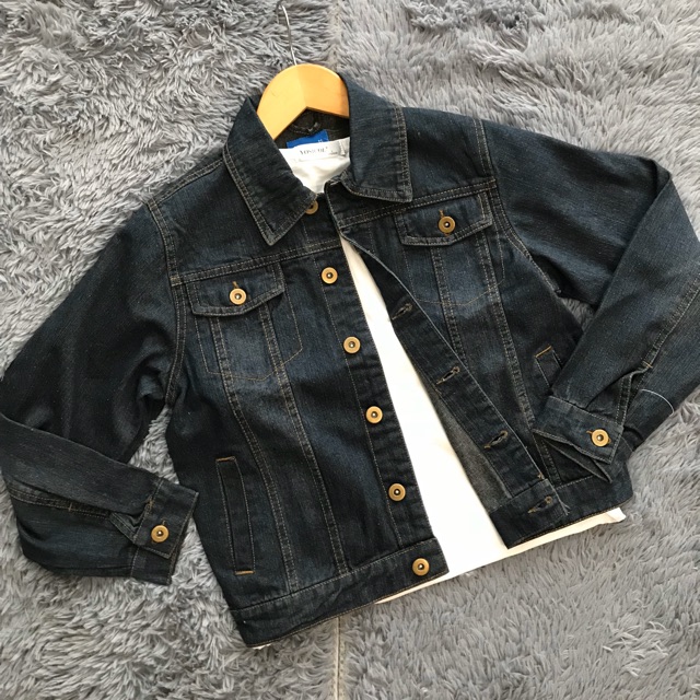 ladies denim jacket size 14