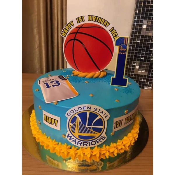 golden state warriors cake