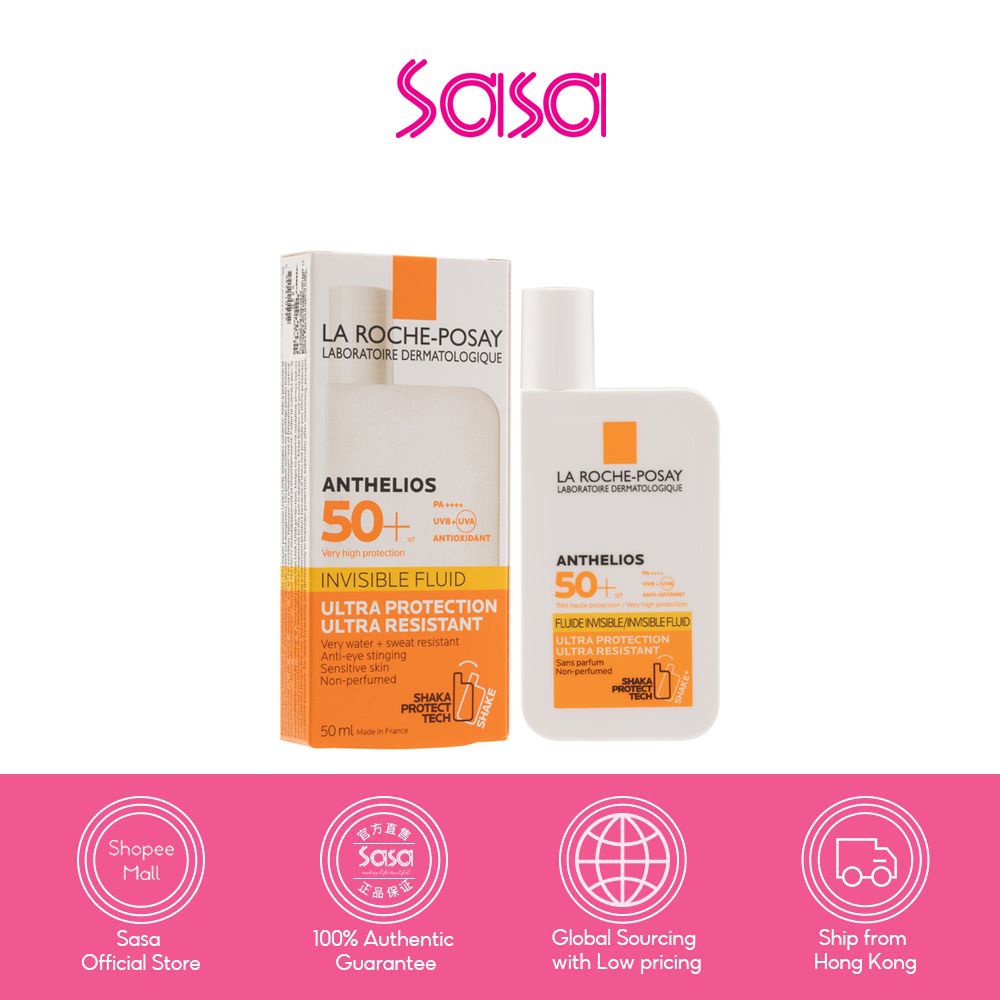 La RochePosay Anthelios Invisible Fluid Facial Sunscreen SPF50+ 50ml