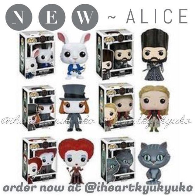 alice in wonderland funko pop