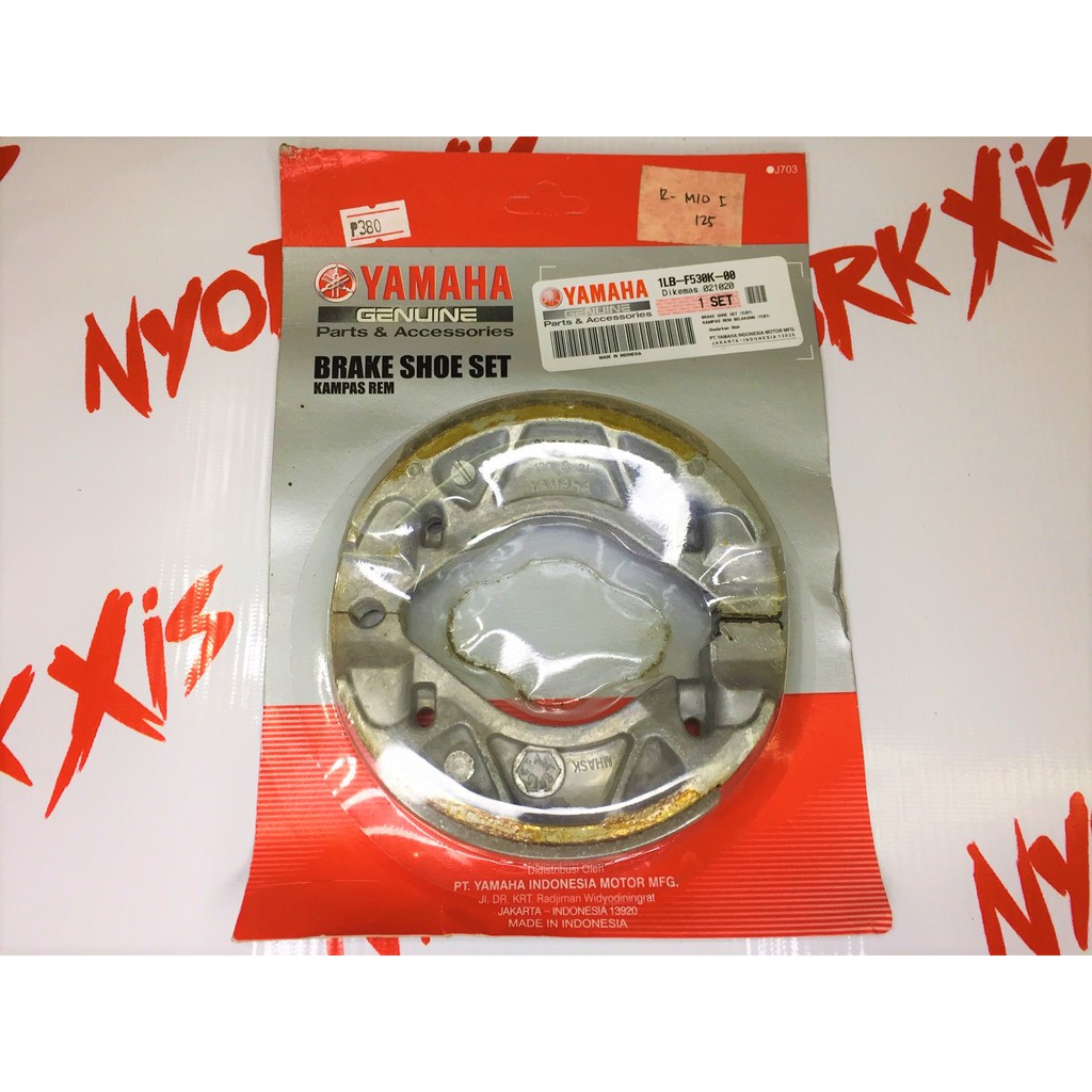 honda cbf 125 rear brake shoes