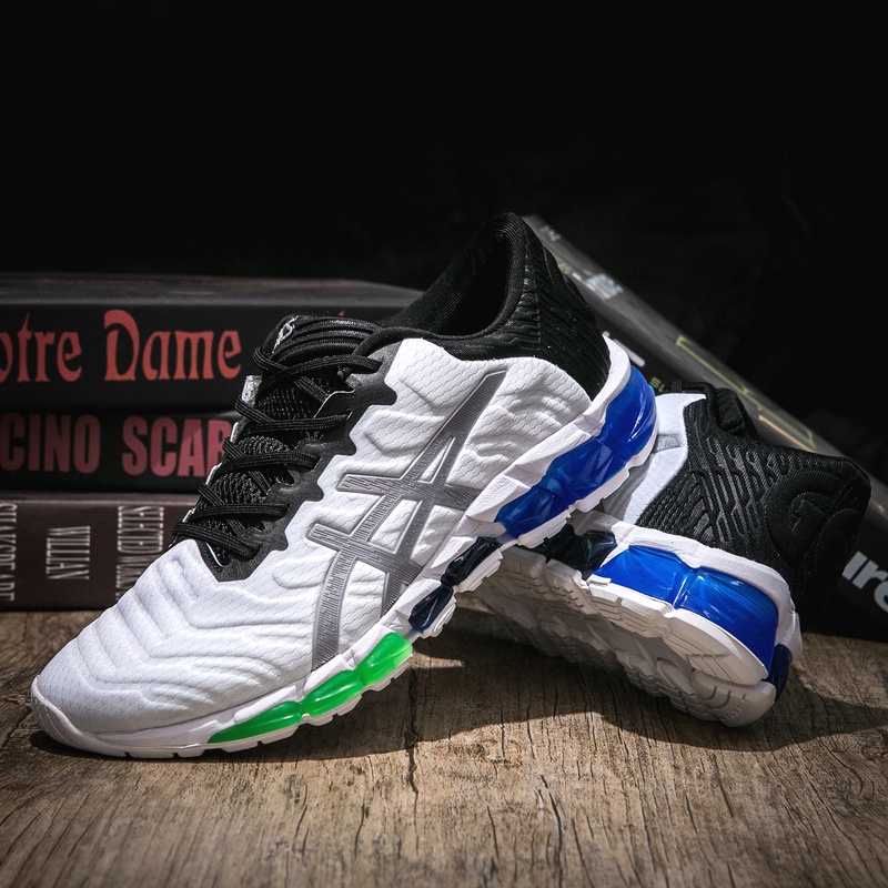 asics shock absorbing running shoes