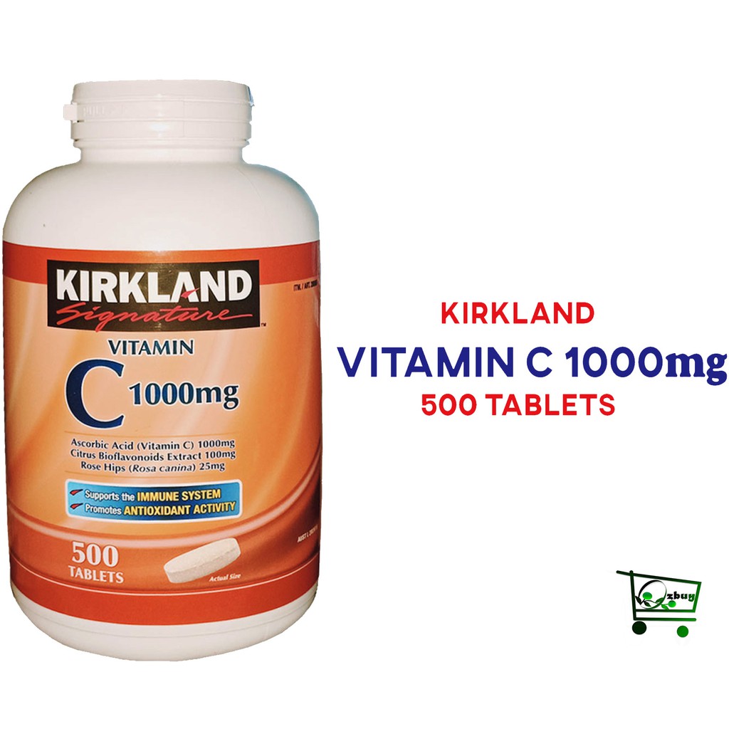 Kirkland Signature Vitamin C 1000mg 500 Tab Aus Shopee Philippines