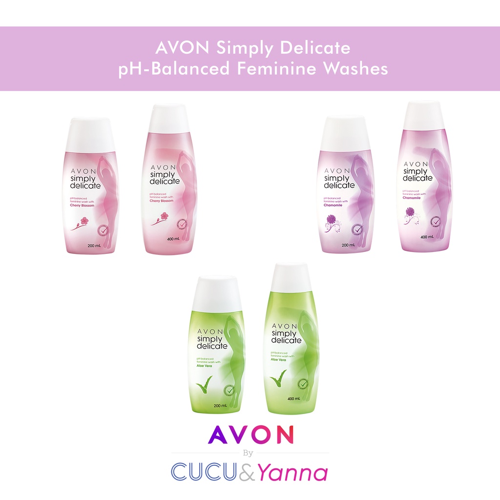 AVON Simply Delicate pHBalanced Feminine Washes Shopee Philippines