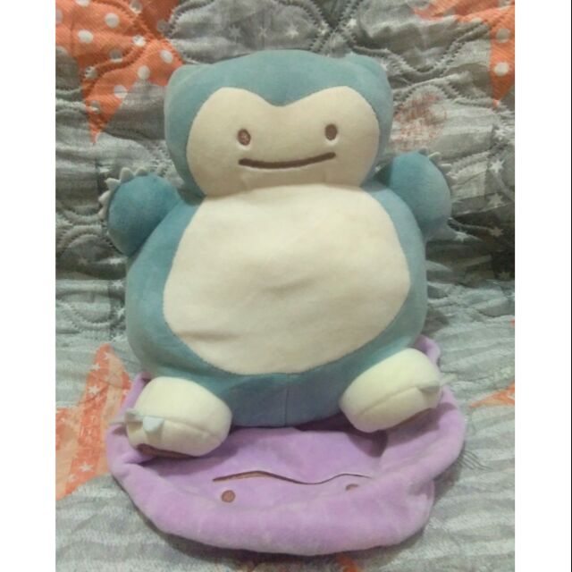 ditto to snorlax plush