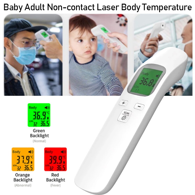 Japan Intelligent Infrared Forehead Thermometer Temperature Digital Shooter Temperature Scanner 5060