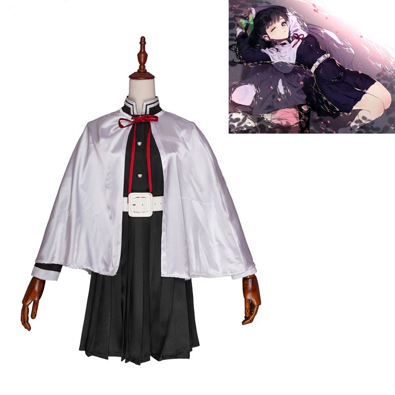 demon slayer kimetsu no yaiba tsuyuri kanao cosplay costume female cos  dress uniform halloween costumes anime clothes