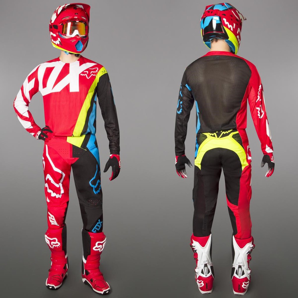 red motocross jersey