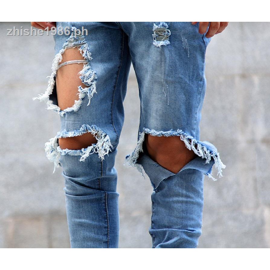 fog ripped jeans