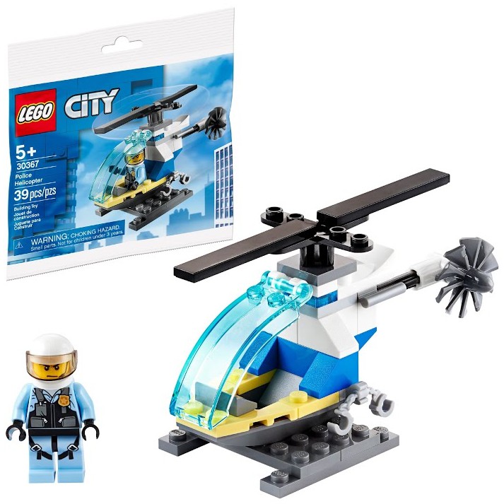 police helicopter lego set