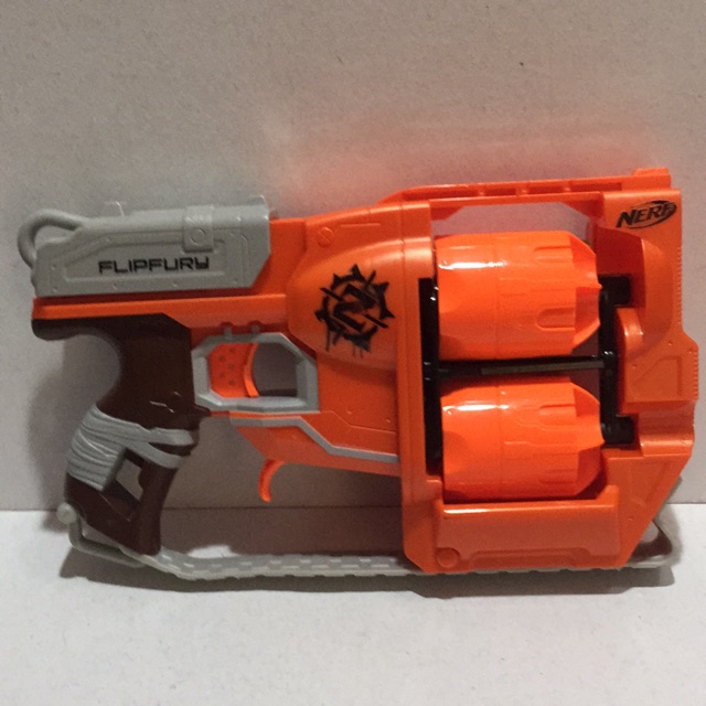 nerf zombie strike flipfury blaster toy