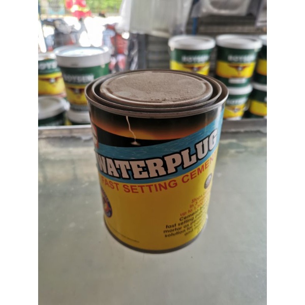 Thoro Water Plug Fast Setting Cement / Waterplug 1 Liter Shopee