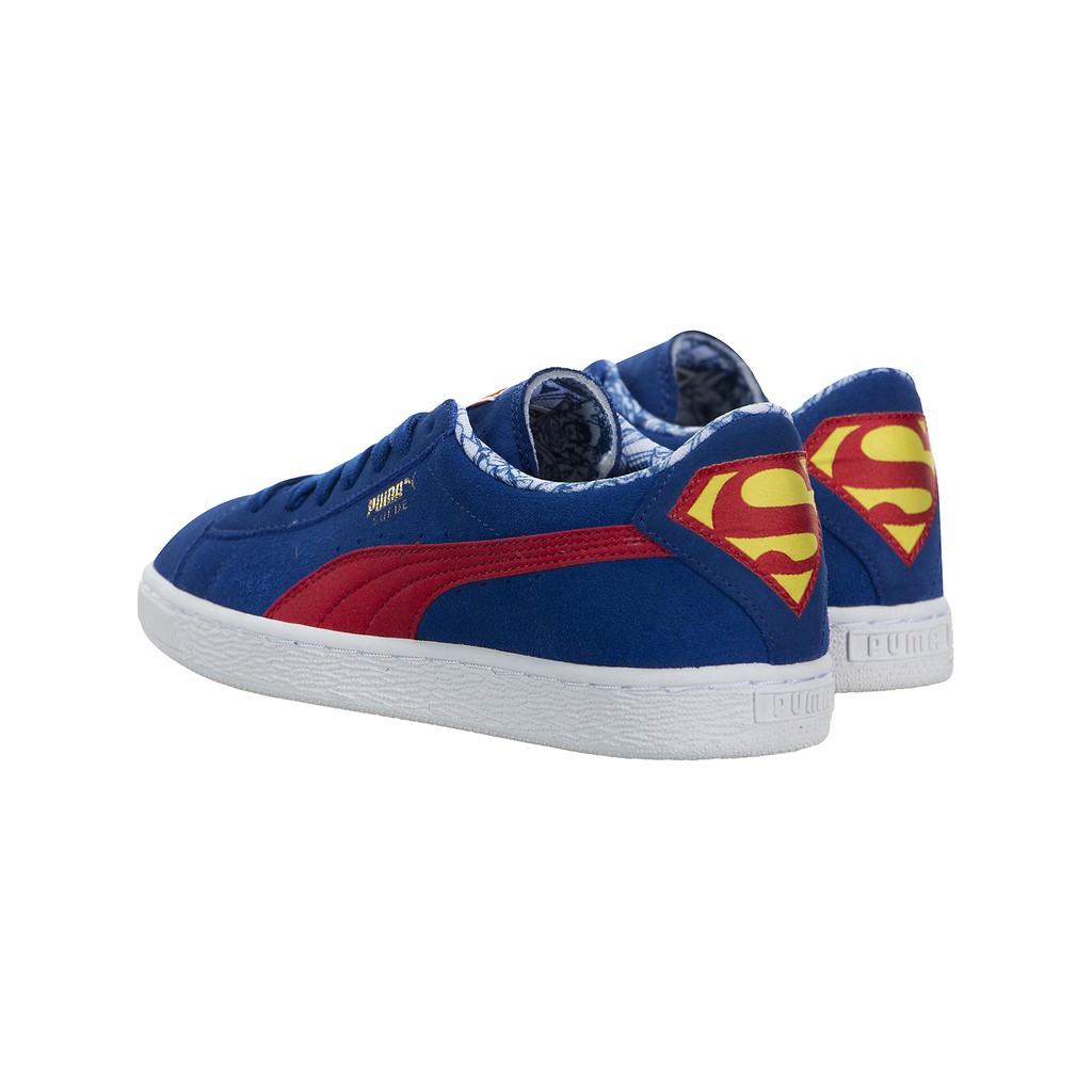 superman puma suede sneakers