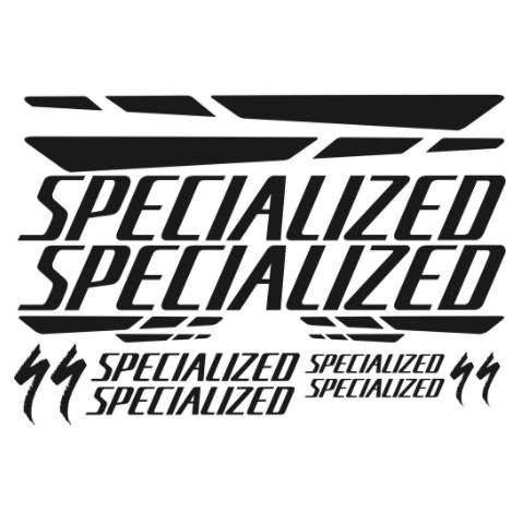 specialized bike design vinyl cutout stickers | Shopee Philippines