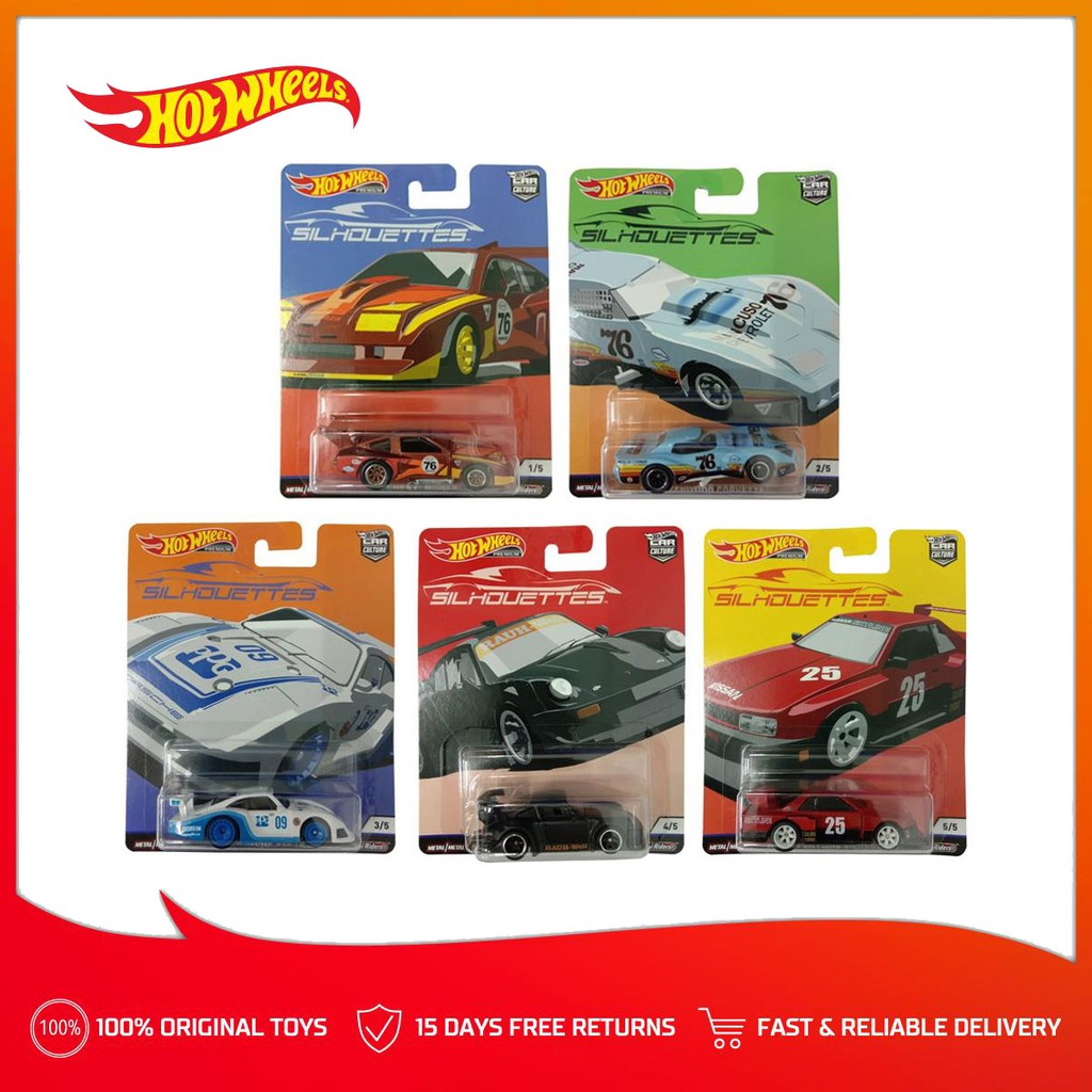 hot wheels car culture silhouettes