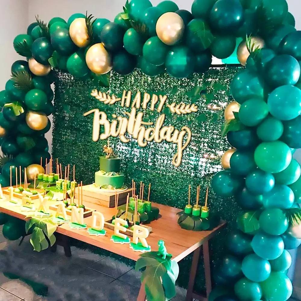 Birthday Party needs Balloon Jungle Party Balloon Arch ...