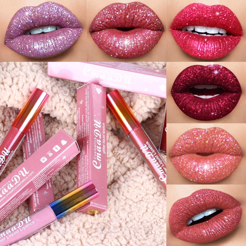 glitter lips