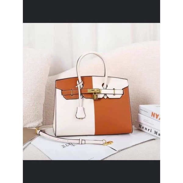 MEDIUM SIZE TWO WAY BIRKIN BAG Shopee Philippines
