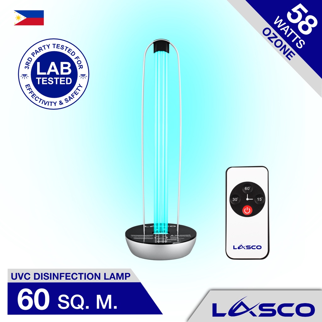 Lasco UV Sterilizer with Ozone 58W Medical Hospital Grade UVC