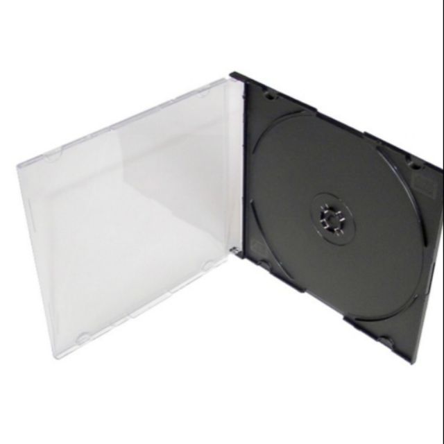 CD JEWEL SLIM BLACK CASE CD/DVD CASE 10PCS Shopee Philippines