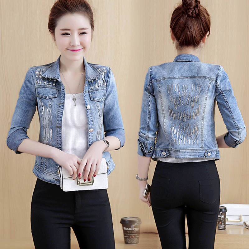 women's denim coats & jackets