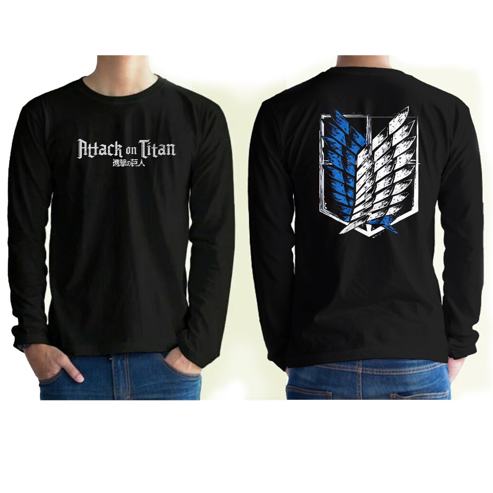 attack on titan long sleeve shirt