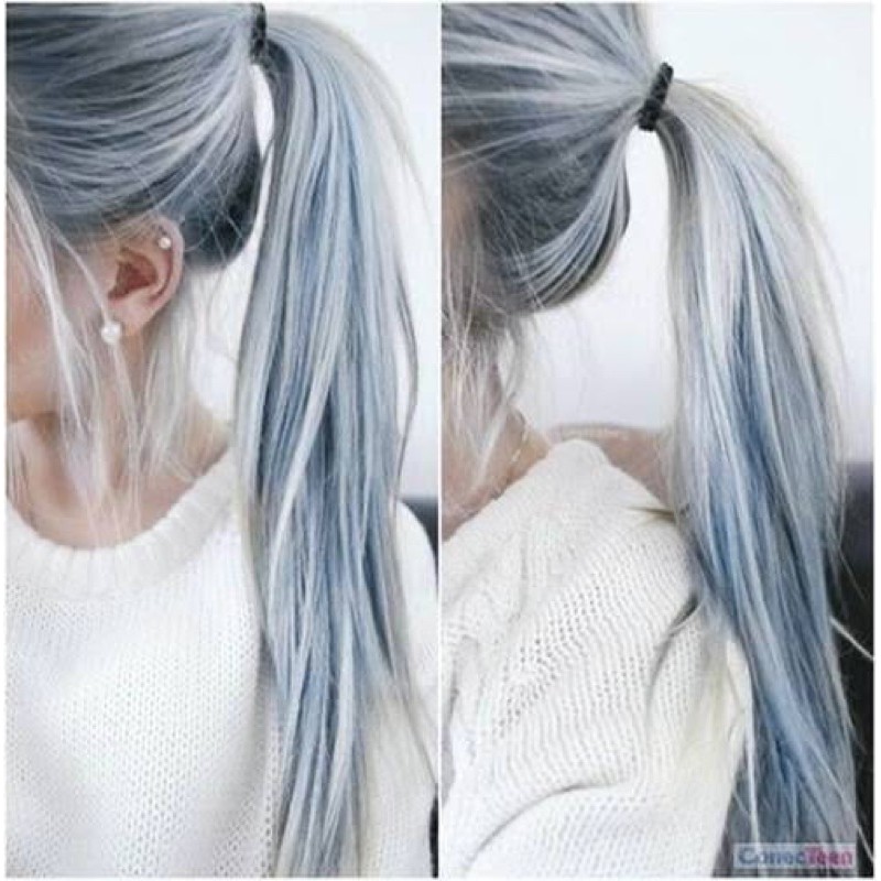 Very Light Ash Blue Blonde Hair Dye 9/18 | Shopee Philippines