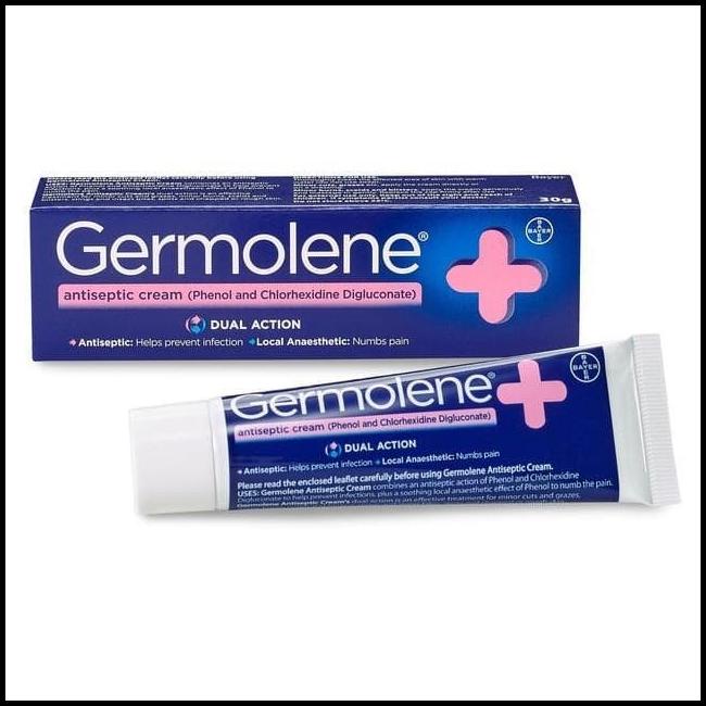 Germolene Antiseptic Cream 30G / Made In Spain / Ointment / Burns