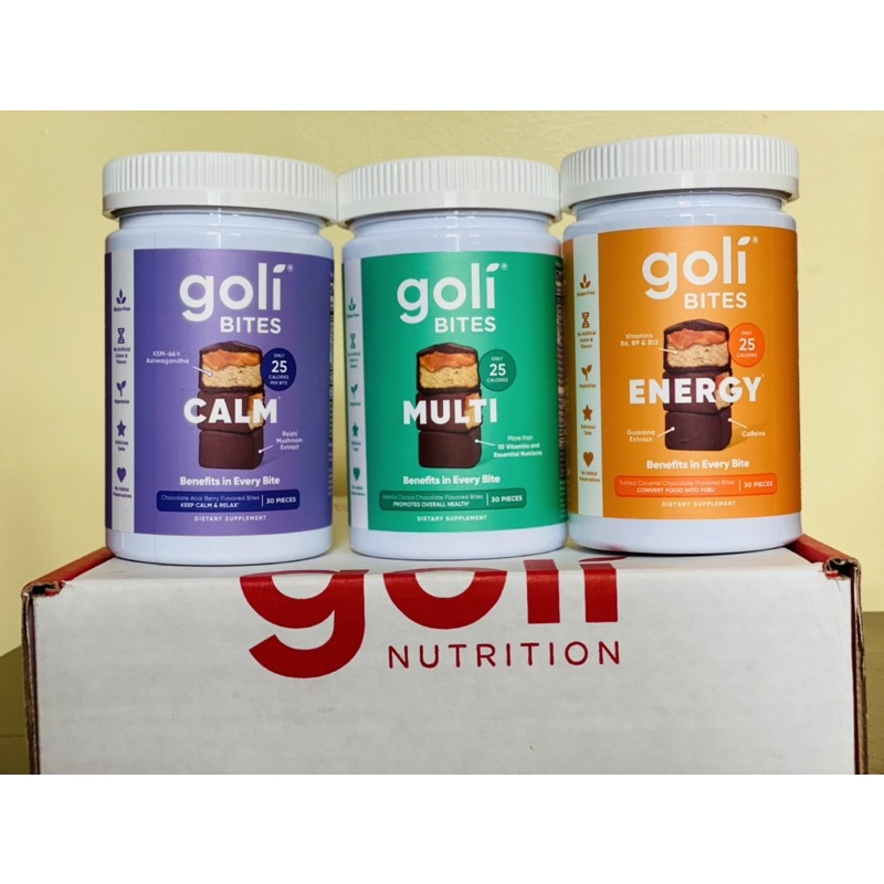 Goli Multivitamin Bites Calm Multi Energy 30 pieces Shopee Philippines