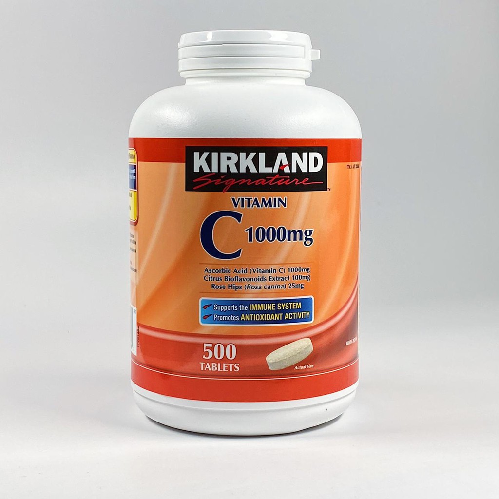 Kirkland Vitamin C 1000 Mg 500 Tablets Imported From Australia Shopee Philippines