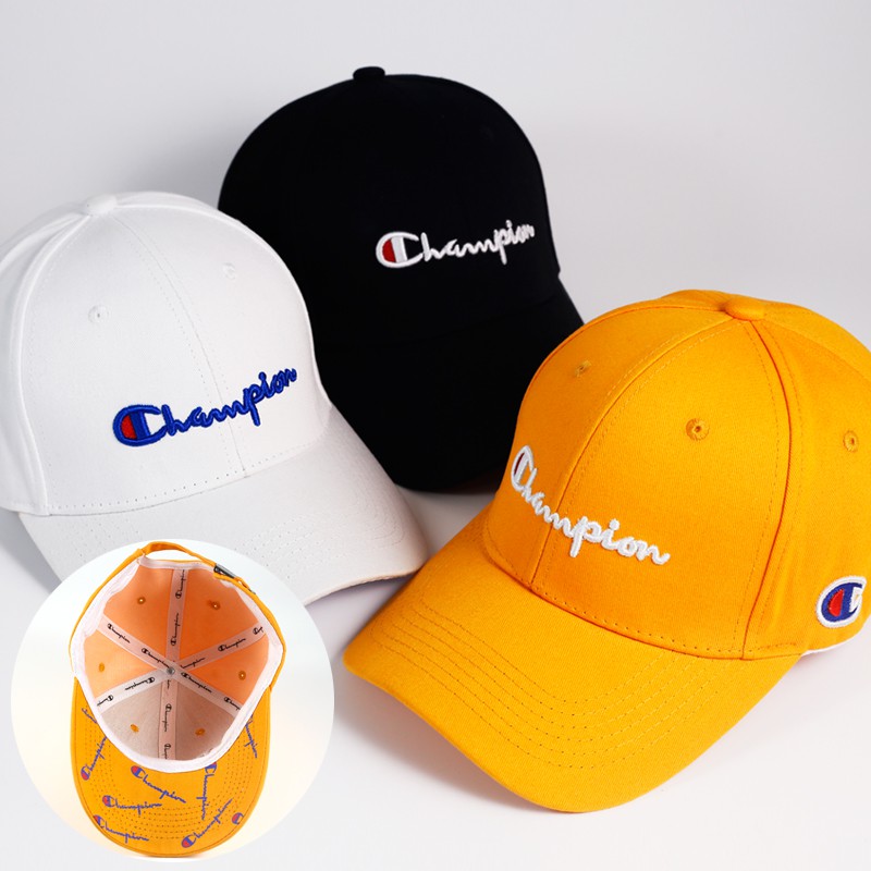champion cap yellow