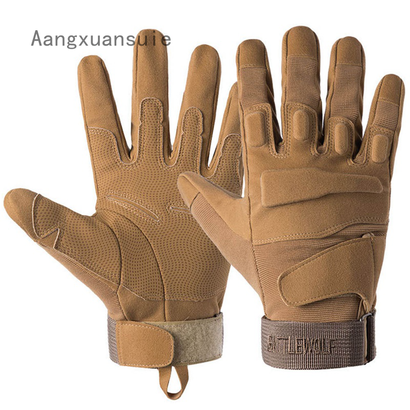 Outdoor Sports Full finger Military Tactical Airsoft Hunting Motorcycle Gloves 
