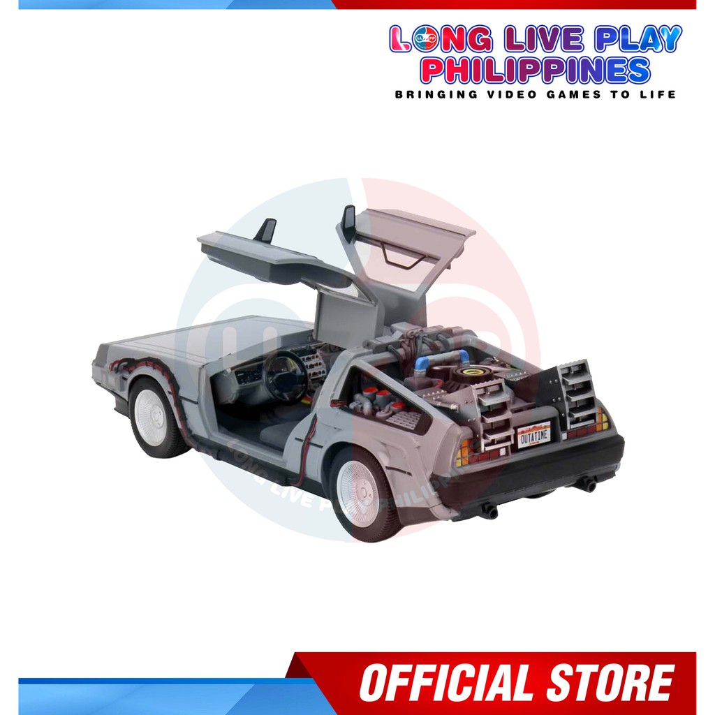 Back To The Future Neca 1 16 Scale Diecast With Working Doors Doc Browns  Time Machine | Shopee Philippines