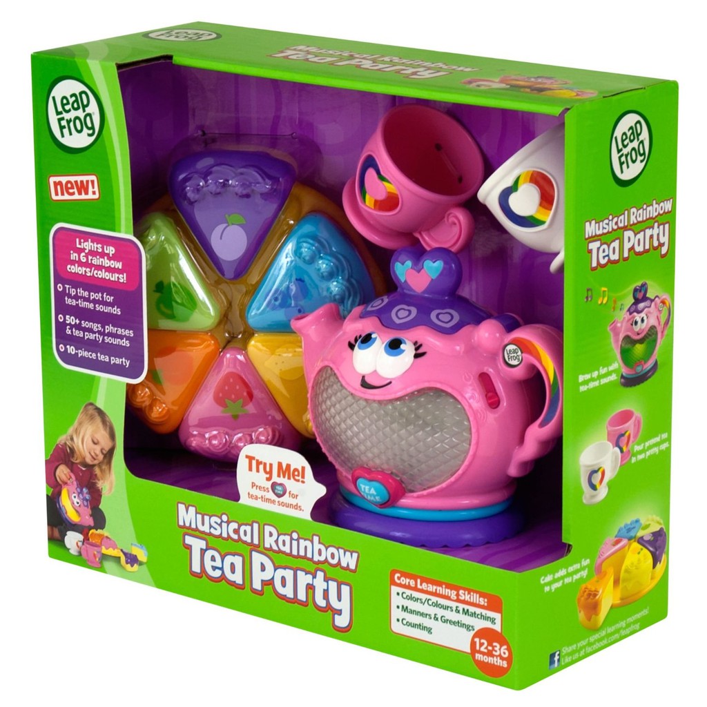 leapfrog sweet treats musical tea set