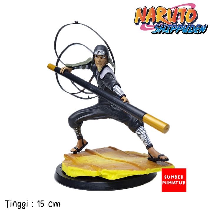 Hiruzen Sarutobi Action Figure Naruto Shippuden Hokage 3 Plus BOX