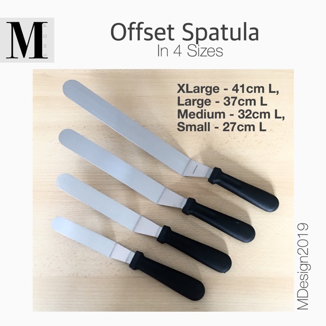 Offset Spatula, in 4 sizes Shopee Philippines