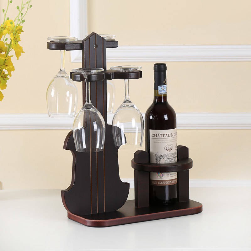 Home Wine Glass Holder Wooden Hanging European Wine Rack Shopee Philippines