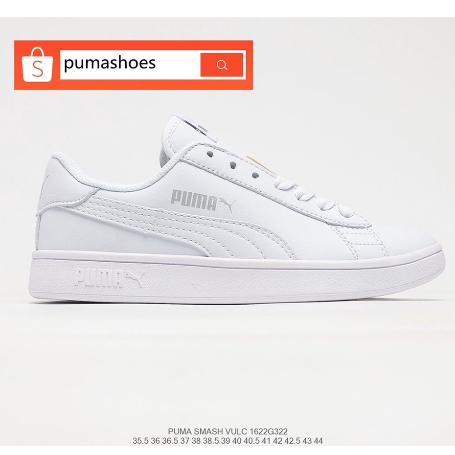 4 COLORS】100% Original Puma Smash v2 L Casual Shoes For Women Men | Shopee