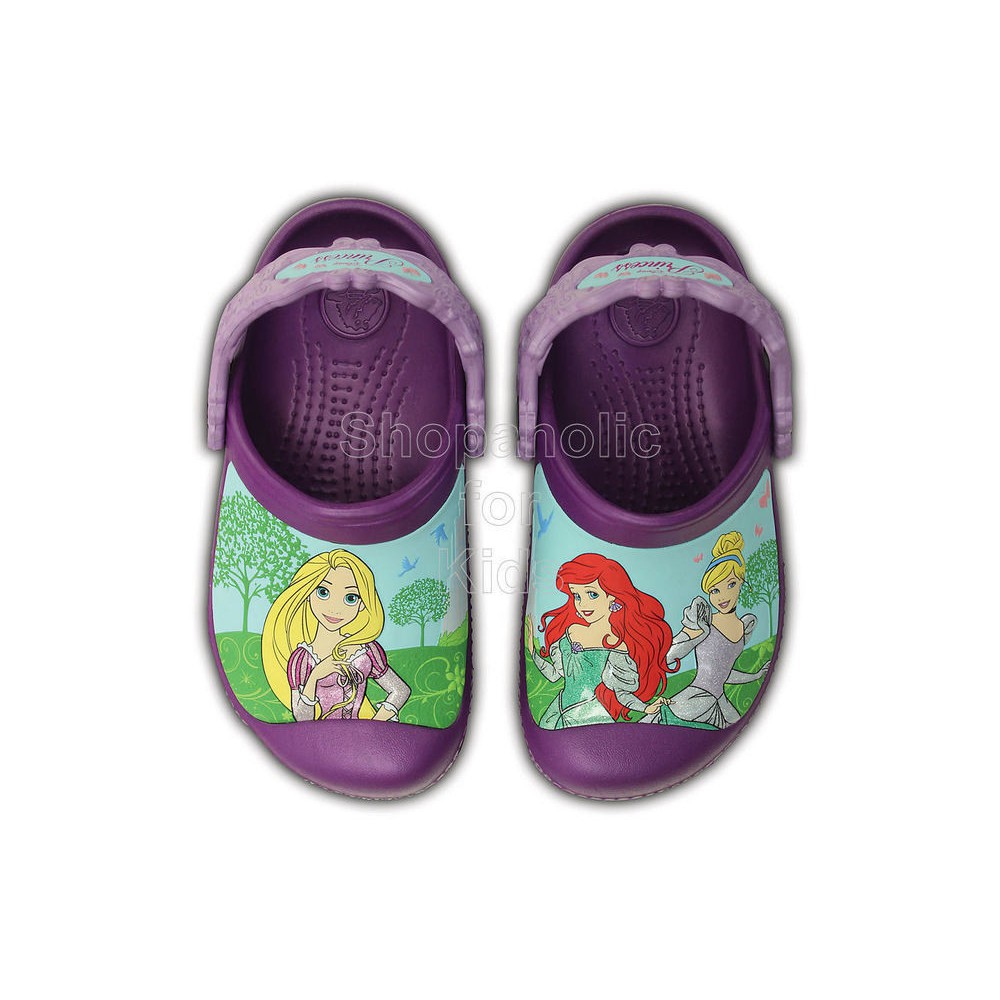 princess crocs