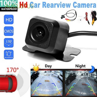 AUGUSTUS HD 170° Vehicle Camera Waterproof CAM Kit Parking Cam Auto Car Universal Rear View Night Vision CMOS HD Automobiles Reverse Camera/Multicolor