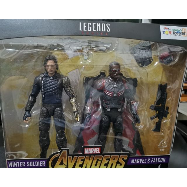 marvel legends falcon winter soldier 2 pack