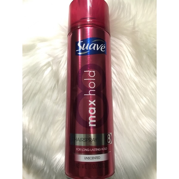 Suave Unscented Hairspray Max Hold 312g Shopee Philippines 4919