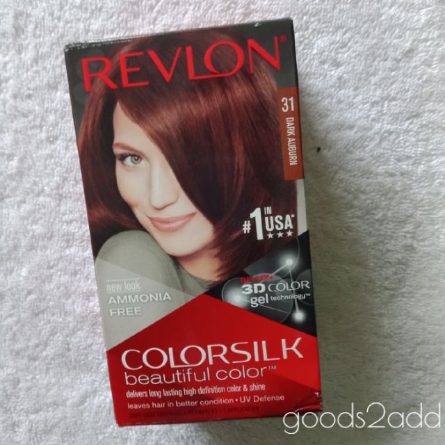 Authentic Revlon Color Silk Hair Color