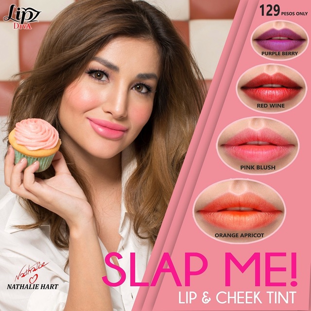 Andre steder Klan læber Lipz Diva Nathalie Heart's Slap Me! Lip & Cheek Tint | Shopee Philippines
