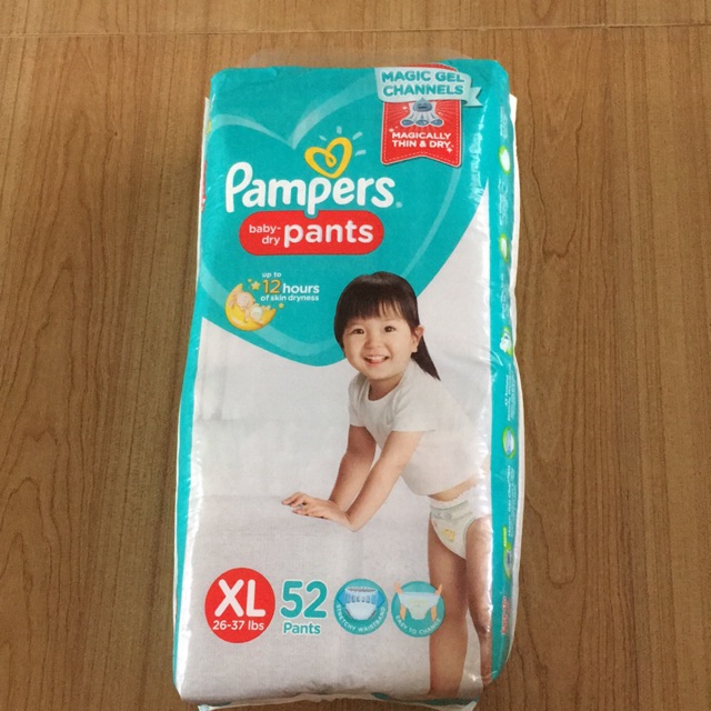 pampers dry pants xl