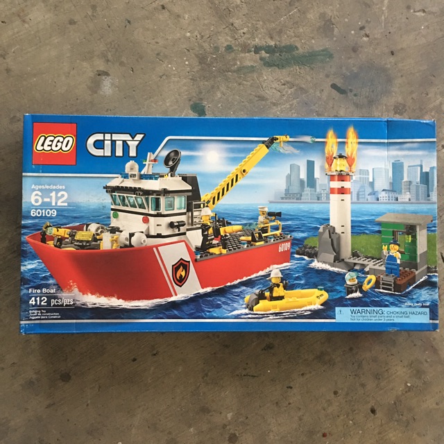 lego city fireboat